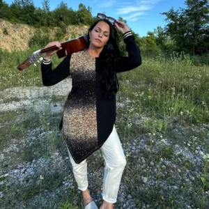 Tunika asimetrična Girasolifly