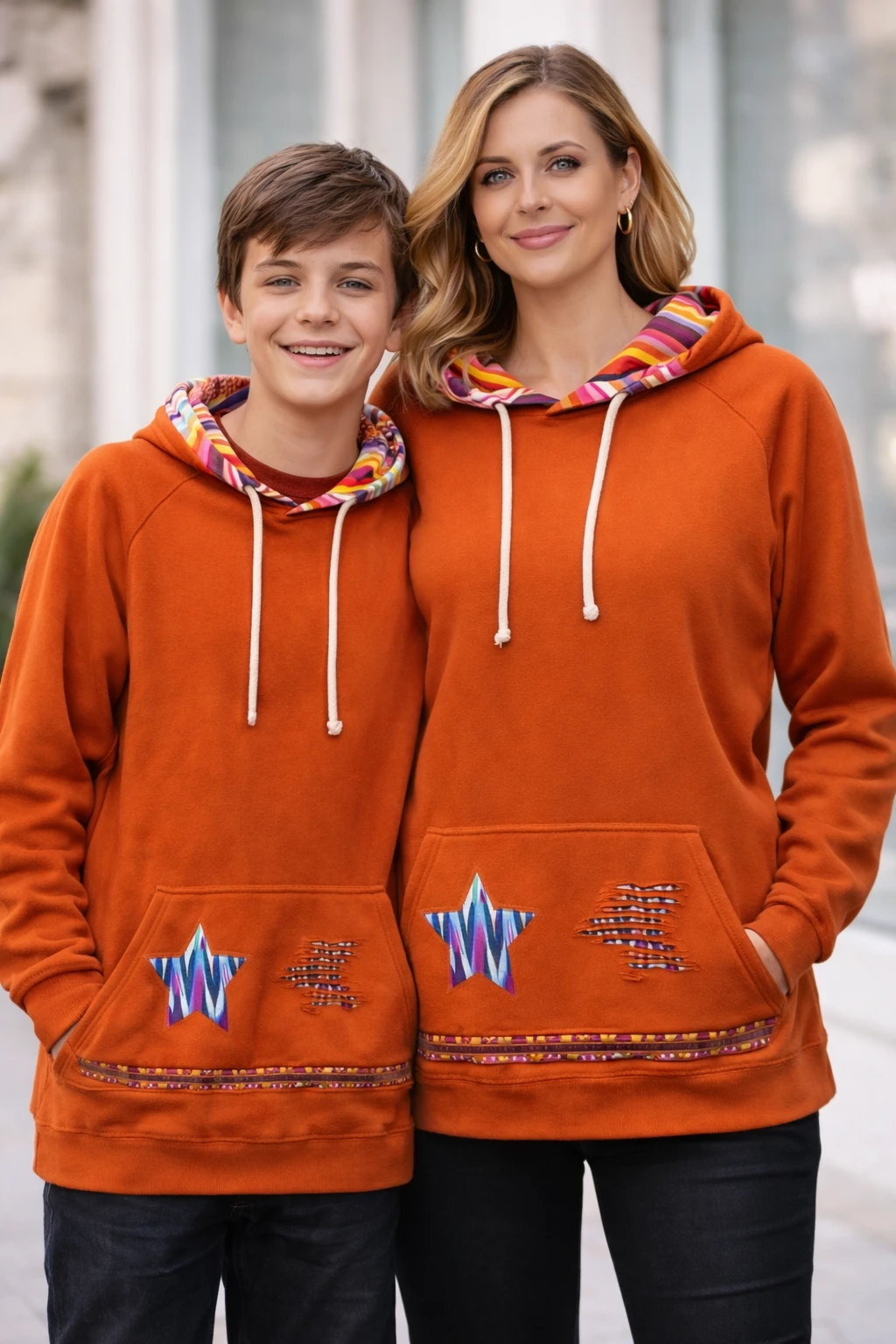 Oranžni kapucar z zvezdo